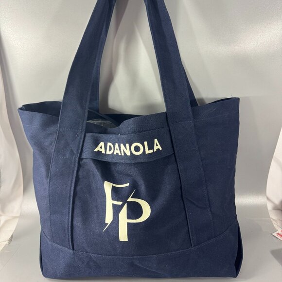 Adanola Handbags - ADANOLA Dark Blue Tote Bag